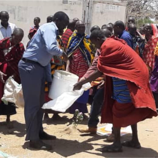Fluthilfe für 1.000 Massai-Familien in Tansania