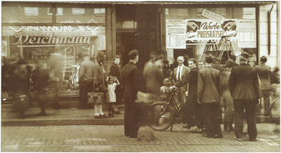 The first Deichmann branch in Essen-Borbeck 1948