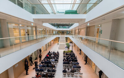 Ceremonial inauguration of the new DEICHMANN campus. Photo credit: DEICHMANN SE, Rüdiger Fessel