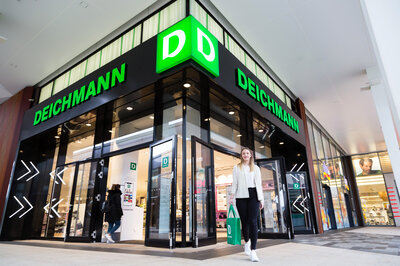 En Allemagne, DEICHMANN a plus de 90% degré de la notoriété En Allemagne, DEICHMANN a plus de 90% degré de la notoriété